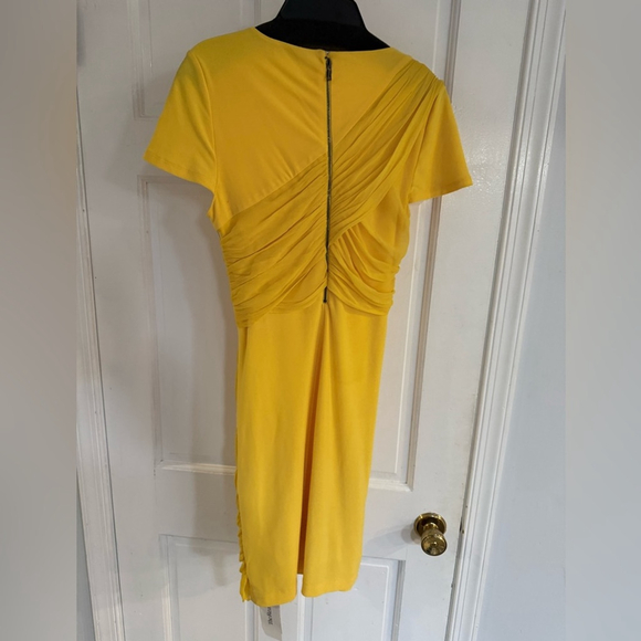 Alice + Olivia Goddess Yellow Mini Dress - Picture 7 of 12